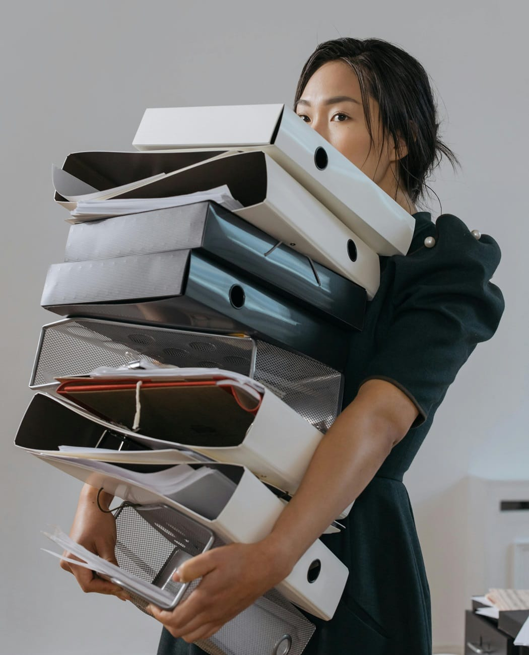The Solo Worker Drowning in Paperwork